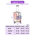 thumbnail image 5 of 4th of July Pug Celebrates Independence Day Travel Luggage Cover Dog Lover Gifts Suitcase Dust Protective Decor - 12010, 5 of 5