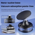thumbnail image 3 of Ventosa de Vacío para Soporte de Teléfono para Automóvil, Soporte Magnético con Rotación de 360°, Soporte para Teléfono Inteligente para Automóvil, Hogar, Cocina, Color Negro, 3 of 5