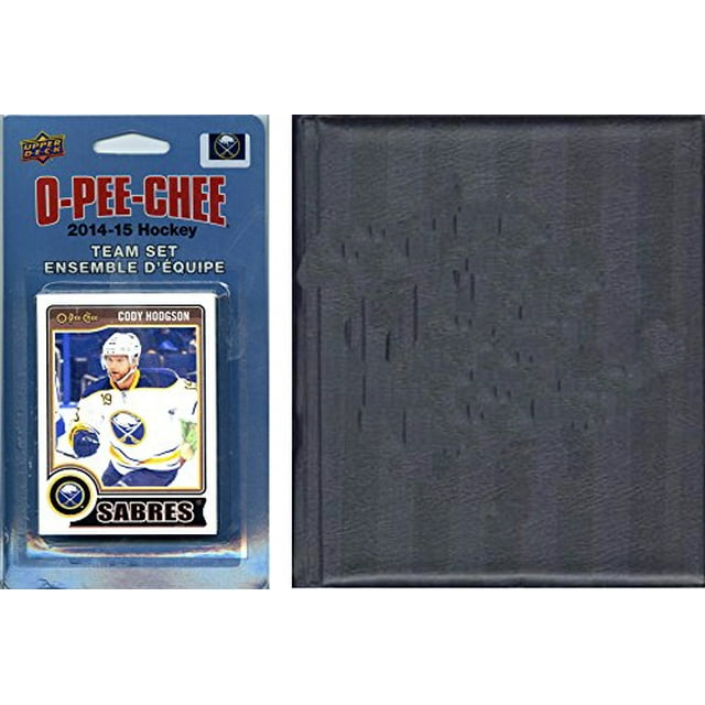 NHL Buffalo Sabres 2014 O-Pee-Chee Team Set and A Storage Album, Brown, One Size