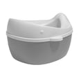 thumbnail image 2 of Orinal para bebé, orinal de transición, orinal antideslizante, entrenador, taburete, orinal extraíble, asiento para baño infantil, orinal para niños , gris Sunnimix Inodoro para ir al baño, 2 of 8