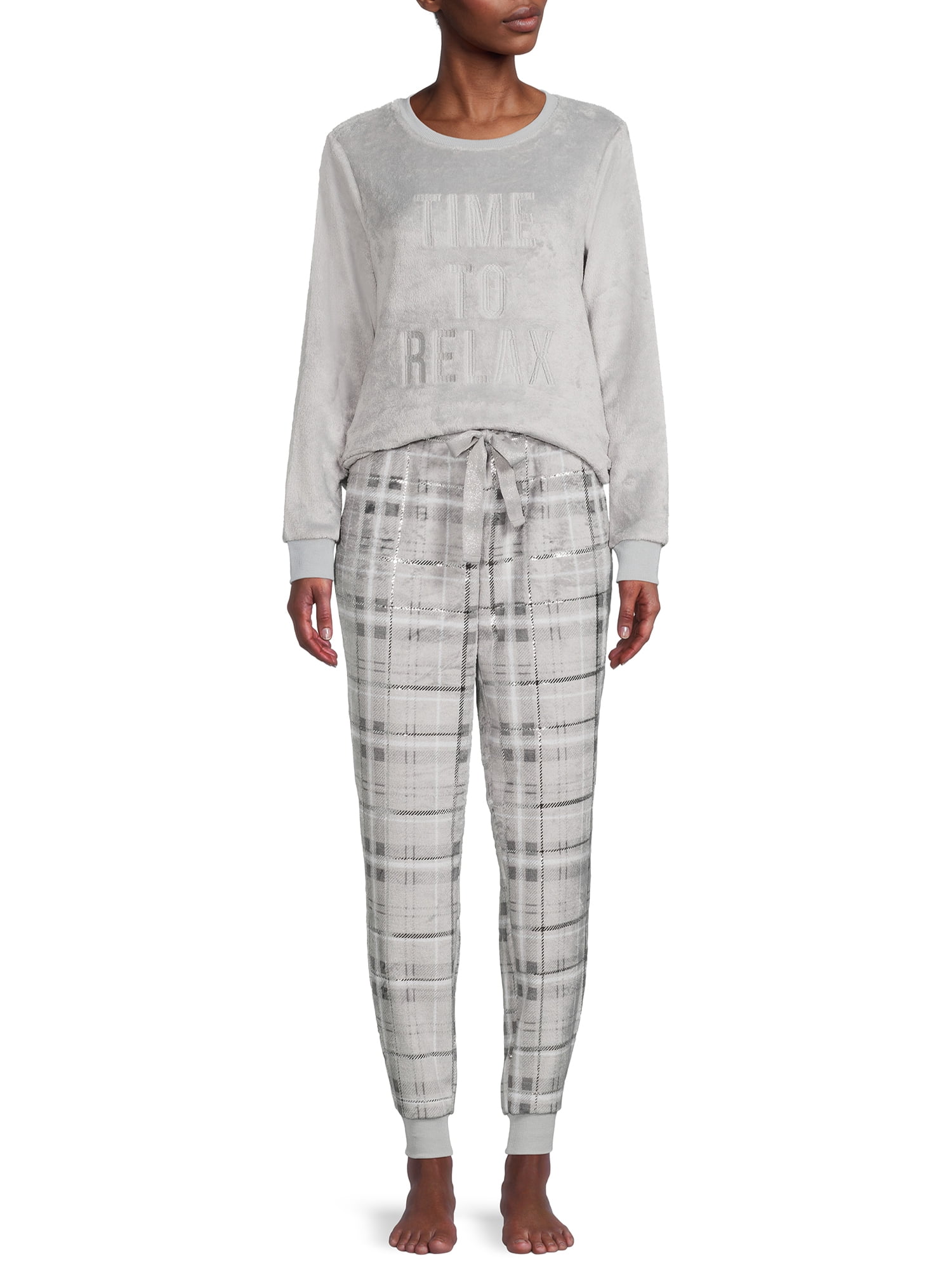 Secret Treasures Women's and Women's Plus Plush PJ Sets