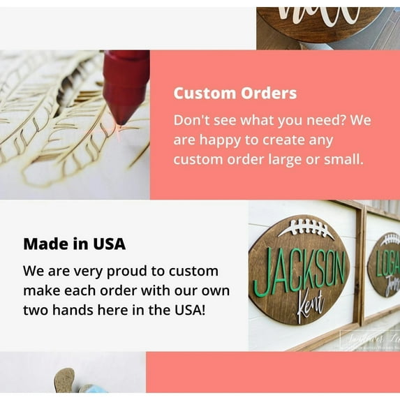 TEMPLATE xxx Sign Unfinished Wooden Cutout Home Decor DIY