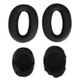 thumbnail image 2 of Almohadillas para la Oreja de Auriculares de Reemplazo, Cojín de auriculares de Reemplazo Ultra Delgado, Cómodo Duradero Con Algodón de Ajuste para Mdr-000X WH-000XMM2, 2 of 7