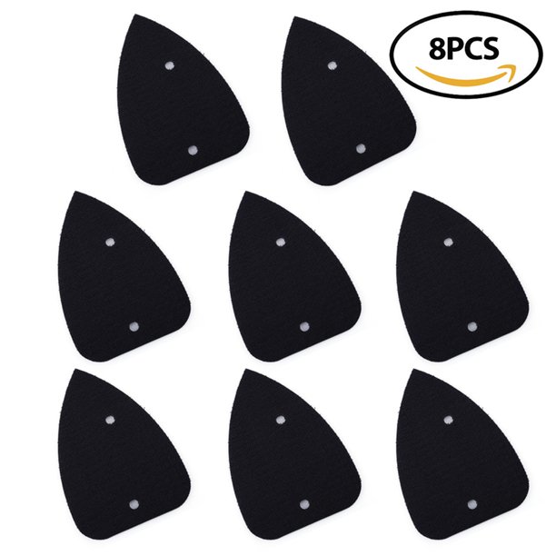 Mouse Sander Replacement Backing Pad 57704401 by LotFancy, Pack of 8