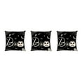thumbnail image 3 of QualitChoice Soft And Easy-care Halloween Throw Pillow Covers For Creepier Look JYM328-3 3Set, 3 of 6