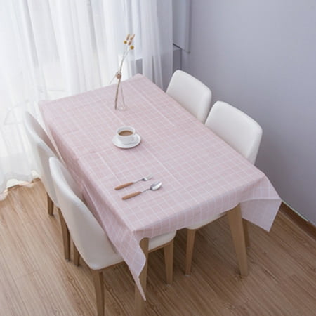 

Livesture Waterproof and oil proof tablecloth Pink 137x90cm