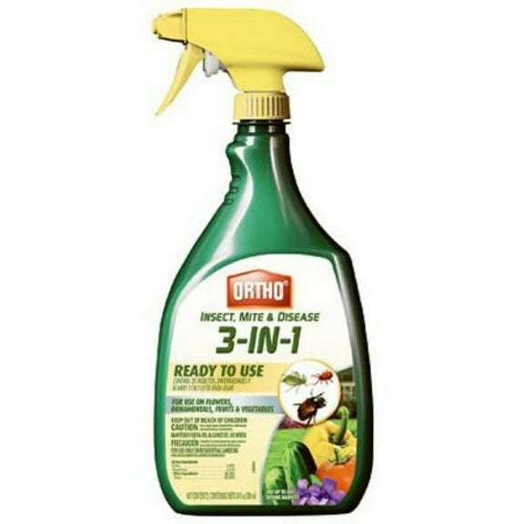 Ortho 0345510 Ready To Use Insect Mite & Disease Killer, 24 Oz, Each