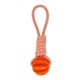 thumbnail image 2 of Pelota de cuerda trenzada para mascotas, juguete para masticar dientes, limpiar, adiestramiento al aire libre, pelota de cuerda (verde) JM, 2 of 4