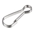 thumbnail image 1 of Ganchos de Resorte Uxcell Ganchos de Clip de Resorte 32x12x3mm Acero Inoxidable 80Pack, 1 of 5