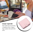 thumbnail image 4 of Cartera para mujer Sonducket de cuero PU rosa, 4 of 6
