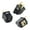 Black, variant on [UL Listed] Cable Matters 3-Pack 2 Prong to 3 Prong Outlet Adapter, 3P to 2P Plug Adapter - Converts a 2-Prong Outlet to Support 3-Prong Plugs, Gray