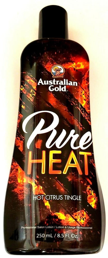 Australian Gold Pure Hot Citrus Tingle Sizzle Tanning Bed Lotion - Walmart.com