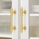 thumbnail image 5 of Tiradores Dorados de Estilo Europeo, Tiradores de Puertas de Armarios de Dormitorio, Tiradores de Cajones de Cajas de Zapatos de Cocina, 96 mm, 5 of 6
