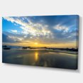 thumbnail image 2 of Beautiful Sunrise and Seashore - Large Seashore Canvas Wall Art, 2 of 3