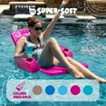 thumbnail image 5 of TRC Recreation Baja Folding Armchair Swimming Pool Float, Flamingo Pink, 5 of 9
