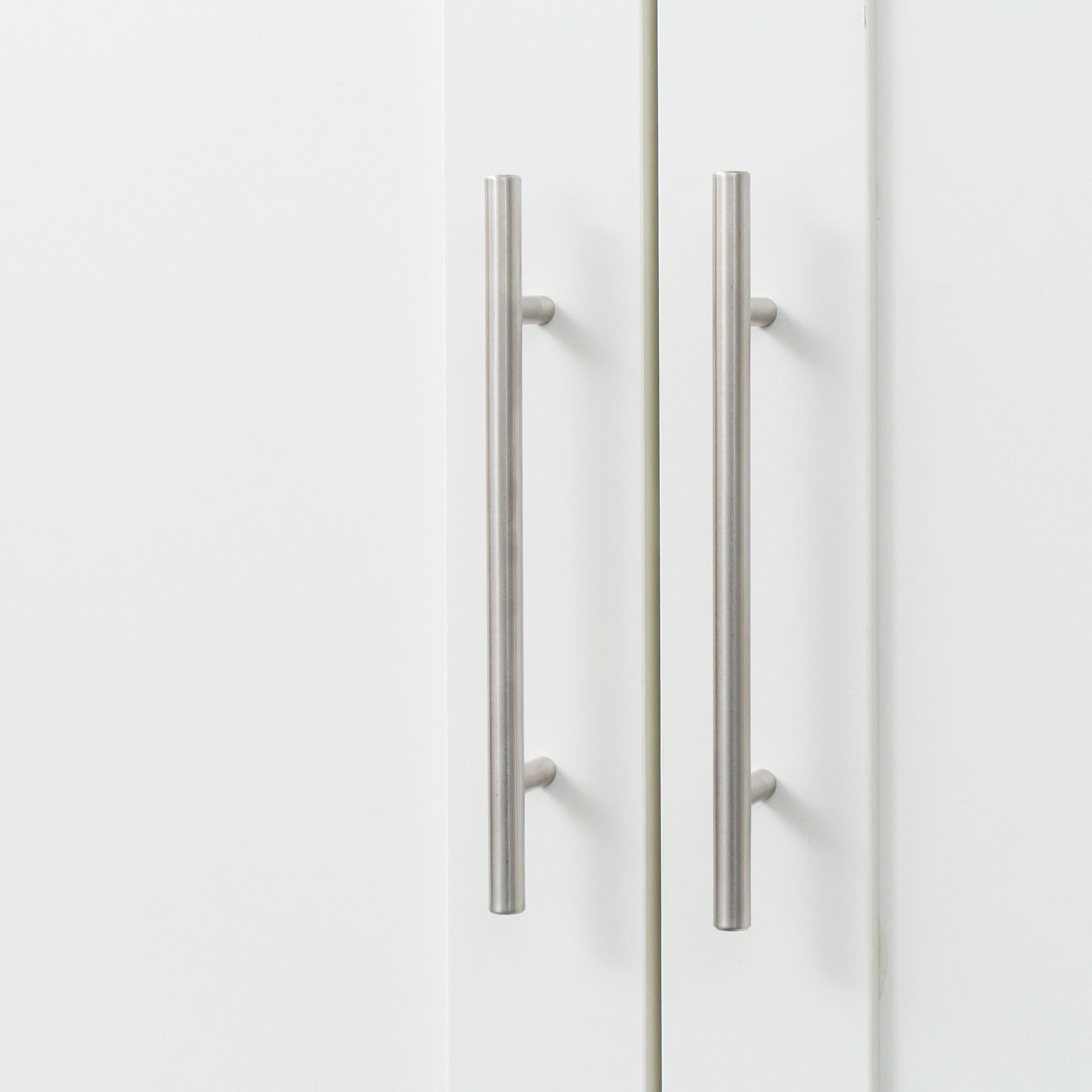UBesGoo 71" Kitchen Pantry Cabinet with Doors and Shelves Double Door Storage Cabinet, White