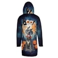 thumbnail image 2 of Happy Halloween Vampire Great Dane BOO with Pumpkins Fun and Spooky All Over Print 3D Hooded Duffle Toggle Coat Danes Dog Lover Gifts - 00018, 2 of 6