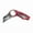 Red, variant on Excel Blades Revo Folding Pocket Utility Knife - Aluminum Body Heavy Duty Box Cutter with Holster, Anti-Slip Finger Loop Design Grip, Quick Change Blades and 3 Lock Positions Design, Grey