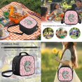 thumbnail image 6 of Aplkyhs Pink Camouflage Fish Kids Backpack Set of 4 with Lunch Bag Pen Bag Set Bottle Sleeve for Girls Boys Multifunctional Pencil Case Suitable for Elementary Middle School High, 6 of 7