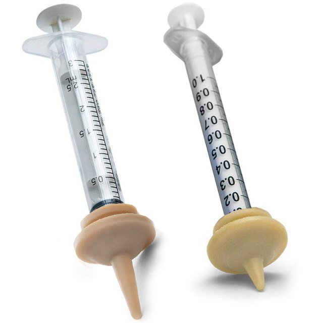 Set de muestra Miracle Nipple Mini y Original con jeringas