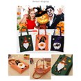 thumbnail image 4 of Bearachild Bolsa de regalos de Halloween Fiesta Festival Atmósferas de vacaciones Bolso de niños Decorativo Sin rostro Saco de embalaje portátil Kits de decoración para fiestas Negro Bearachild HA064791-02, 4 of 6