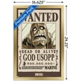 thumbnail image 3 of One Piece - God Usopp Wanted Poster Wall Poster, 14.725" x 22.375" Framed, 3 of 5