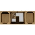 thumbnail image 5 of James Martin Vanities 435-V48-LNO-3CSP Hudson 48" Free Standing Single Basin Poplar Wood, 5 of 7