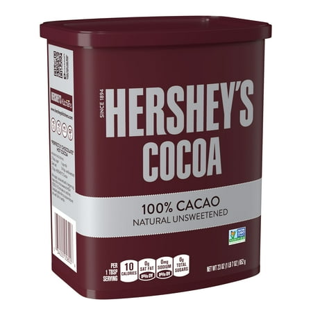 Hershey's, Natural Unsweetened Cocoa, 23 Oz.