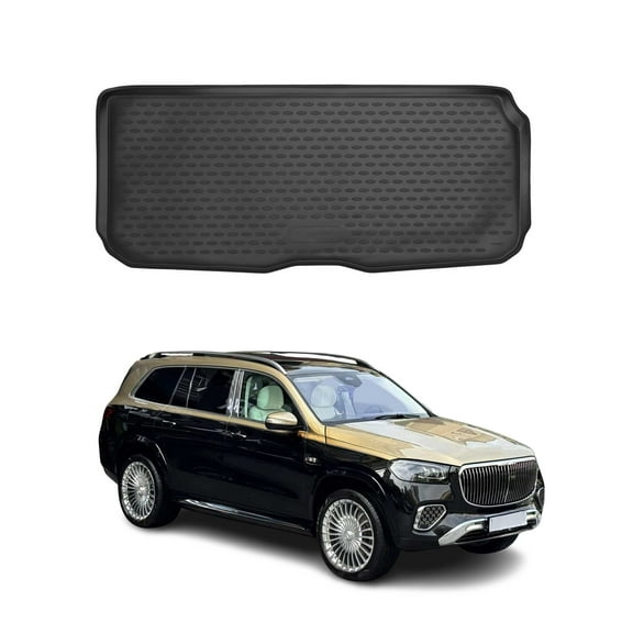 2020-2026 Mercedes GLS Class X167 Cargo Liner Trunk Mat All Weather 7 Seats Black