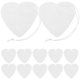 thumbnail image 3 of 1 Set Sublimation Air Freshener Sheets Heart Blank Air Freshener Sheets DIY Air Freshener Sheets with Elastic Straps, 3 of 3
