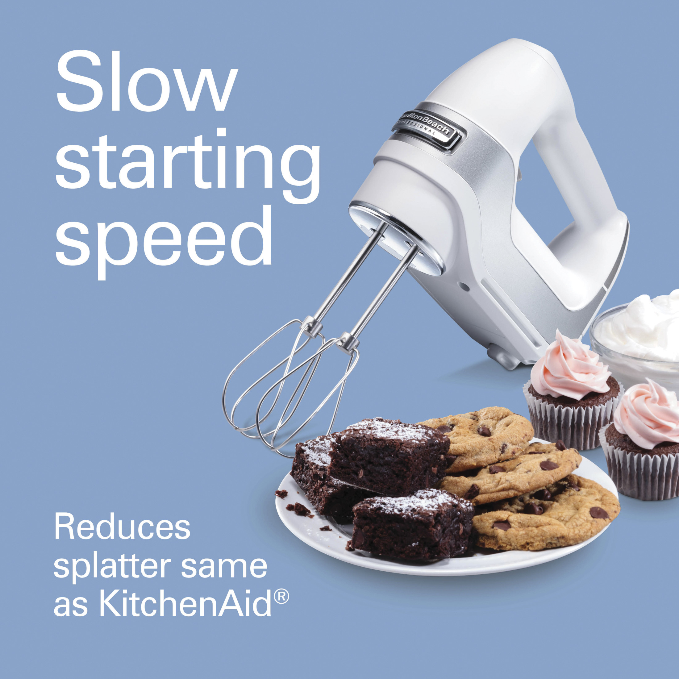 Hamilton Beach Professional 5-Speed Hand Mixer with Slow Start photo 3