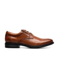 thumbnail image 4 of Nunn Bush Men's Stark Plain Toe Oxford Leather Business Formal Derby Dress Casual Lace-Up, Cognac, 12 m, 4 of 8