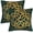 Celtic Knot, variant on Autumn Leaves Pillow Covers 18x18 Set of 2 | Fall Decorative Cushion Cases | Maple Leaf Patchwork Pillowcases | Harvest Throw Covers for Sofa Living Room Bedroom Decor