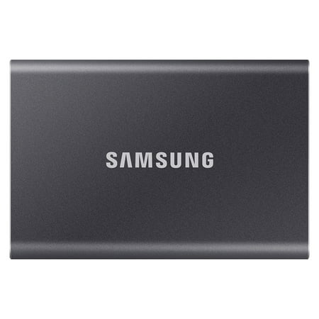 Samsung T7 4TB USB 3.2 Gen 2 Type-C Portable External SSD, Titan Gray