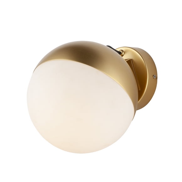 ET2 E20361-92MG Demi-Lune LED 8 Pouces Métallique Or Mini Suspension Plafonnier