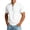F158-White, variant on xfsWaSs Mens Solid Color Half Zip Short Sleeve T Shirts Stand Collar Athletic Casual Tops Breathable Gym Workout Tee Stylish T-Shirts Fashion Tee Tops