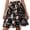 2-Black, variant on 2026 Spring Floral Boho Mini Short Skirts Summer Chiffon Layered Ruffle Flowy Tutu Skirt Fashionable Lightweight Comfy Beach Holiday Outfits 2-Black M