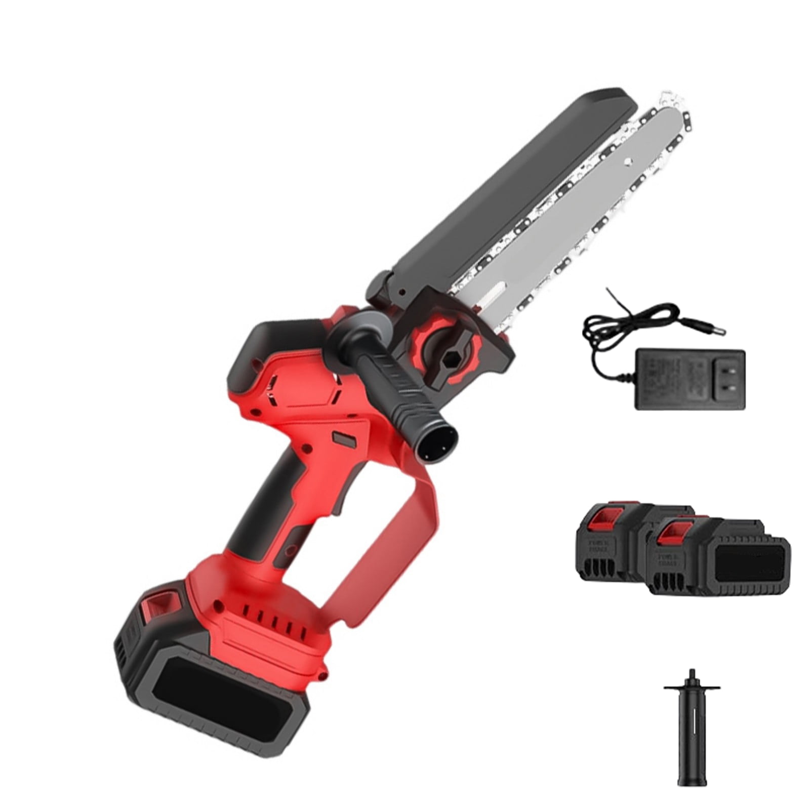 4820V Mobile Chainsaw With Nonbrush Motor And 2 Permanent Batteries For Efficient Garden Pruning And Cutting