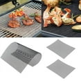 thumbnail image 4 of YgkuHd Grill Mat For Fish Bbq Grill Mesh Mat Non Stick High Temperature Reusable Liners For Gas Charcoal Electric Grills Bbq Mat For Gas Grill Black 40 Cm, 4 of 7