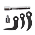 thumbnail image 1 of Half Shaft Removal Tool, Pry Bar Adapter Head Multi Purpose Sawtooth Design with Extension Bar for Disassembly, 1 of 7
