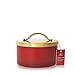 thumbnail image 3 of Thymes Bougie Rouge de Récolte de Cidre Mijotée à 4 Mèches - Bougie Parfumée Chaude et Épicée avec des Notes de Pomme, de Clou de Girofle et de Cardamome - Parfum d'Intérieur de Luxe - Bougie Rouge avec Couvercle Doré (21 oz), 3 of 4