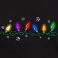 thumbnail image 3 of CafePress - Holiday Lights Dark T Shirt - Men's Classic Graphic Cotton T-Shirt, 3 of 4