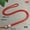 Red, variant on 6 PCS Jade Cord String Necklace for Pendant Chain for Pendant-Red
