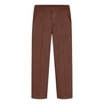 thumbnail image 5 of Boys Dress Pants Kids Elastic Waist Straight Leg Uniform Pants Casual Trousers Pockets Teen Slim Fit Fashion Formal Clothes, 5 of 6