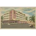 thumbnail image 3 of Unknown 14x10 Black Modern Framed Museum Art Print Titled - Miami Beach VI, 3 of 5