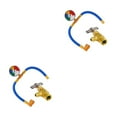 thumbnail image 1 of maskred for AC Charge Hose for Gauge, Car Kit R134A for Recharge Style A 2Set, 1 of 6