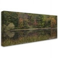thumbnail image 2 of Trademark Fine Art "October on the Pond" Canvas Art by Kurt Shaffer, 2 of 3