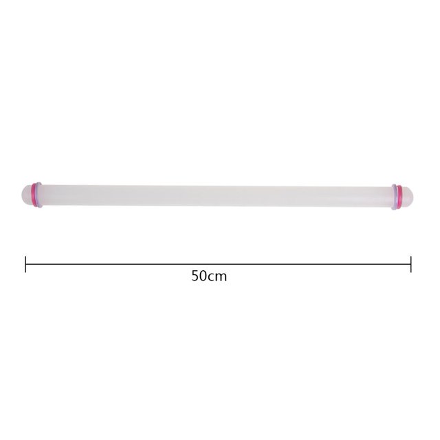 Varilla Rodante Batería de Cocina Rodillo antiadherente de 50cm para manualidades de azúcar, Fondant, herramientas para hornear pasteles y galletas