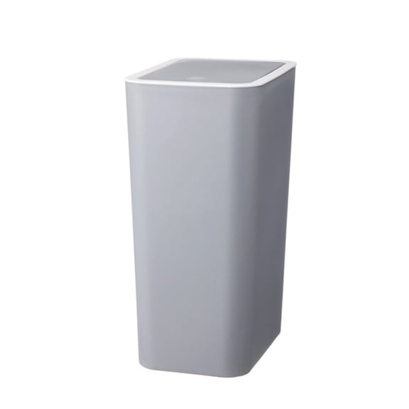 Simple Press Open Trash Can Garbage Container Waste Bin Suitable for Various Indoor Settings