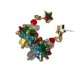 thumbnail image 1 of Pendientes de árbol de Navidad para mujer, pendientes colgantes, joyería, pendientes navideños con dijes Estrella, 1 of 9